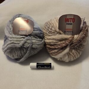 Adriafil Mito Trends Yarn in Gray and Tan